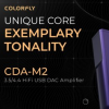 COLORFLY推出CDA-M2 Hi-Fi USB DAC放大器 配备OLED屏幕